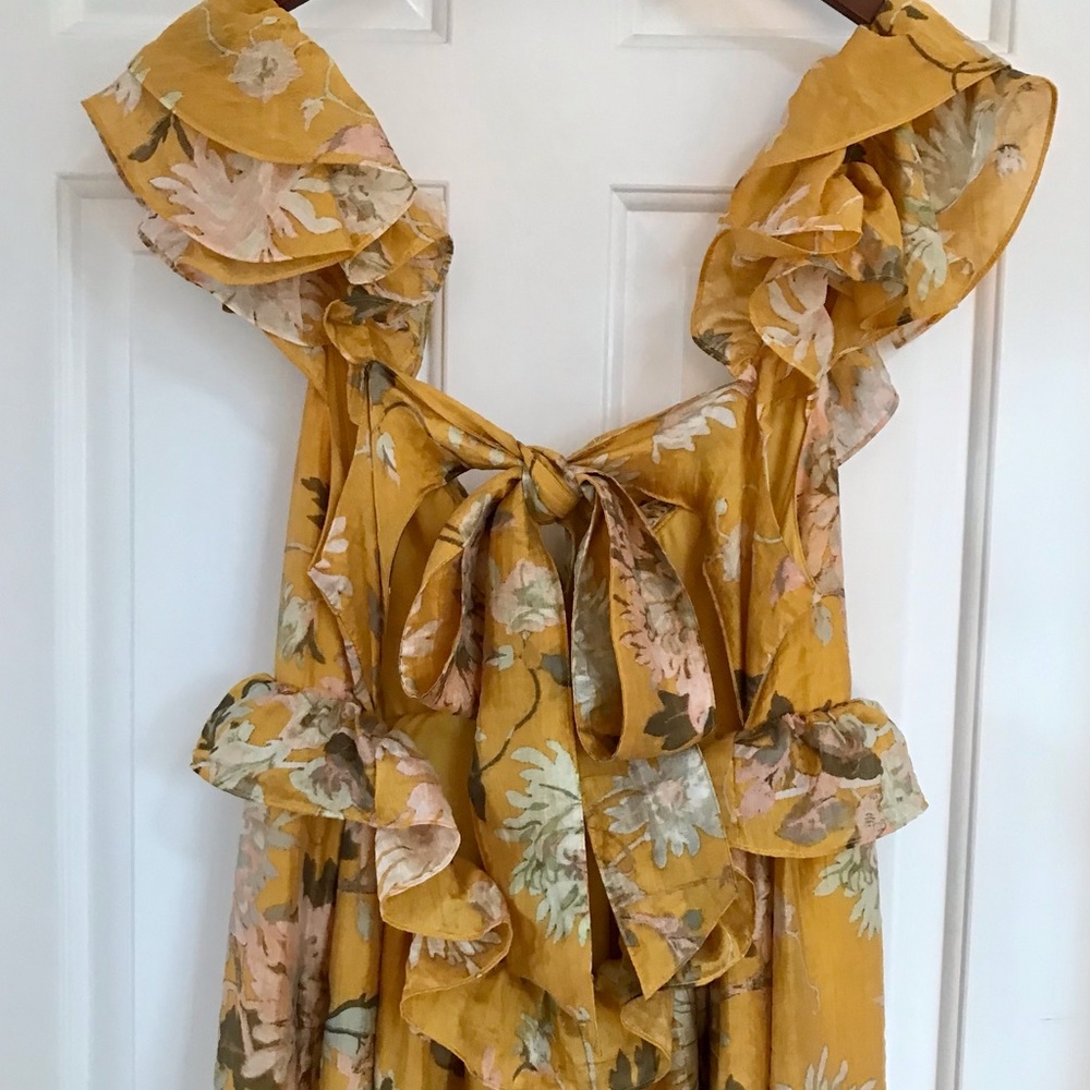 H&M Floral Yellow Maxi Dress - Picture 6 of 12
